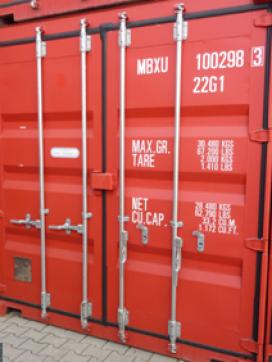 ISO container door lock