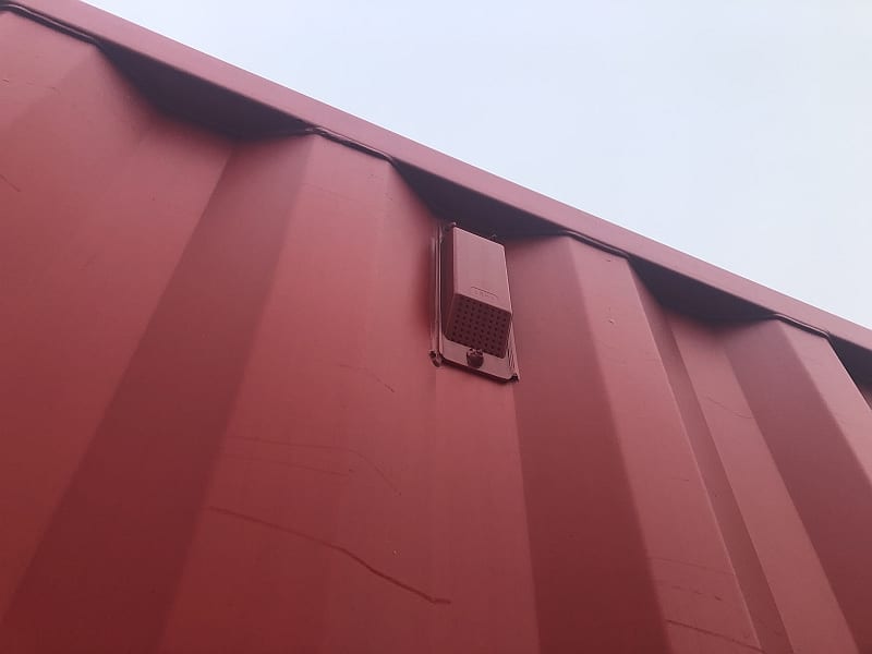 Container ventilator cover